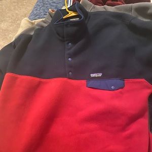 NWOT Patagonia Syncilla snapfleece pullover XL